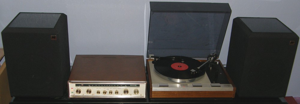 JMR Sherwood S8000 Thorens TD125MKII
