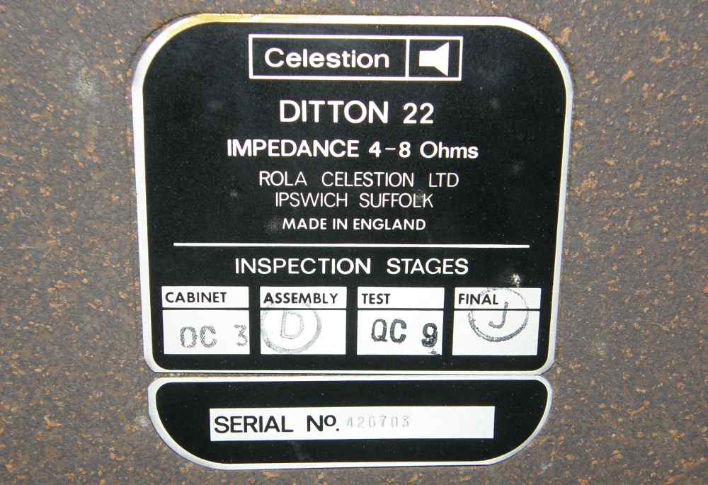 Celestion Ditton 22