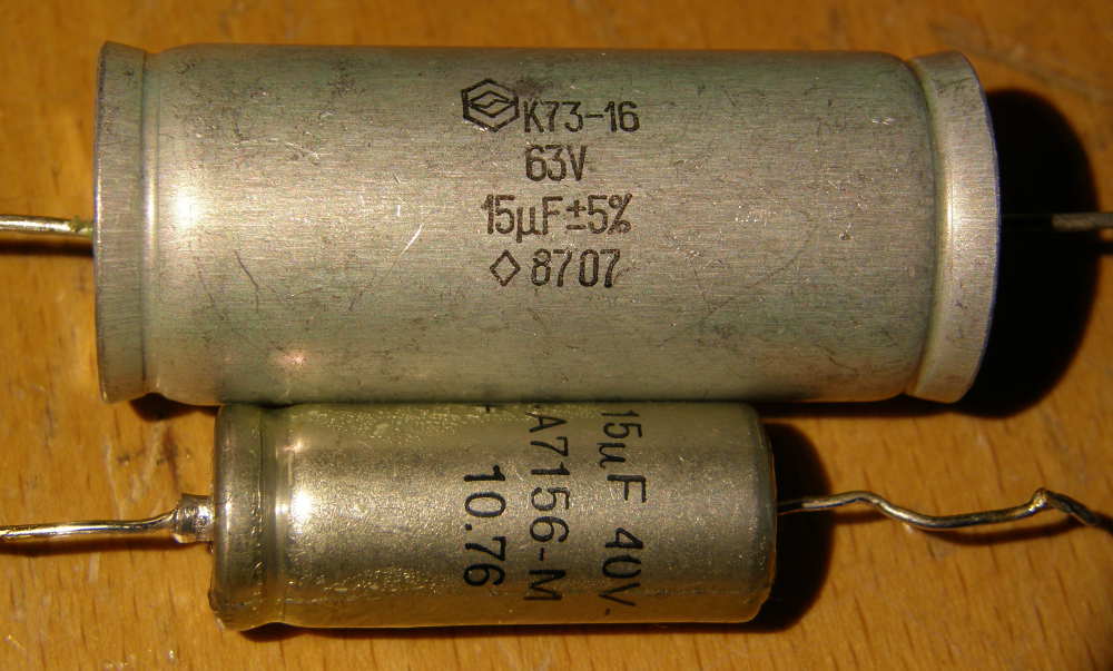 condensateur russe K73-16