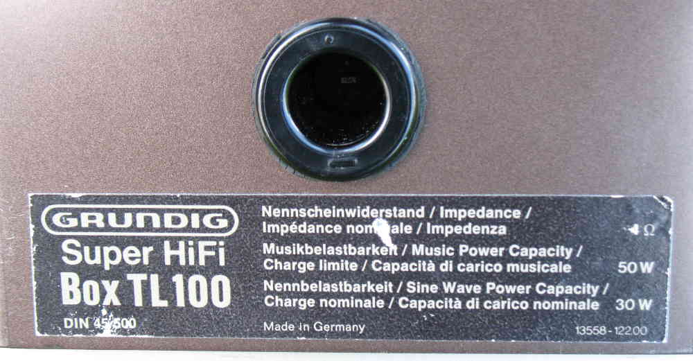 Grundig Super HifiBox TL100