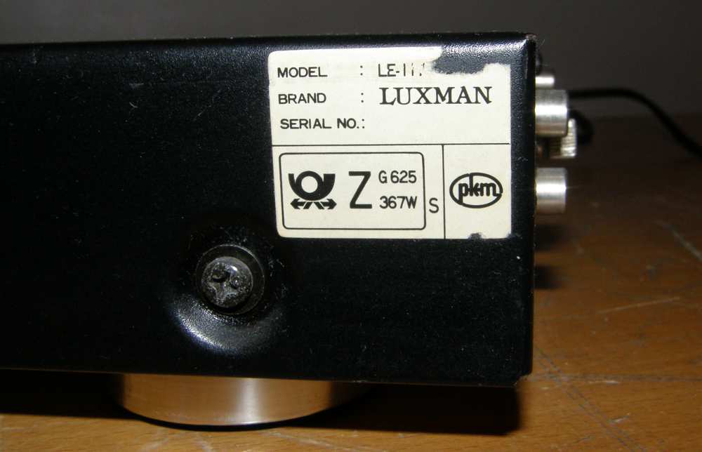 Luxman LE117