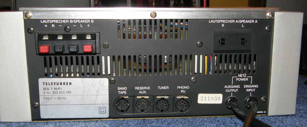 Telefunken MA1